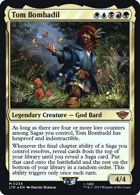 Tom Bombadil — Tales of Middle-earth Promos #234s, art by Dmitry Burmak
