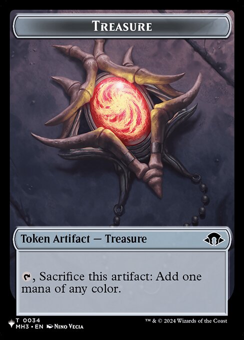 Treasure — The List #TMH3-34, art by Nino Vecia
