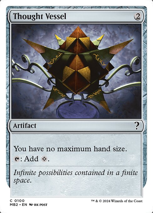 Thought Vessel — Mystery Booster 2 #100, art by rk post