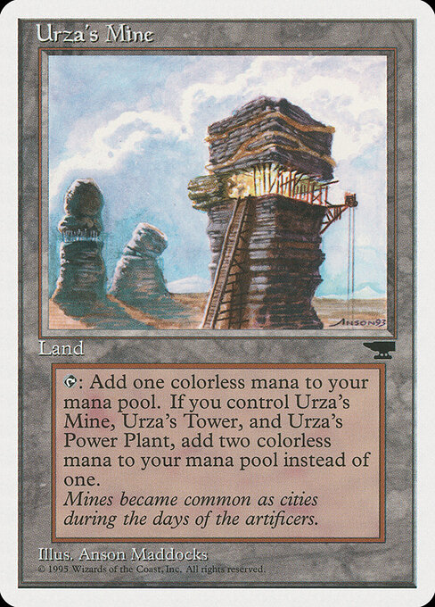 Urza's Mine — Chronicles #114d, art by Anson Maddocks