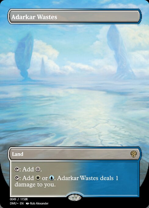 Adarkar Wastes — Magic Online Promos #103476, art by Rob Alexander