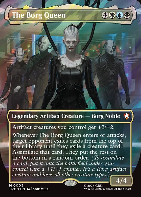 The Borg Queen — Star Trek Commander #5, art by Jodie Muir