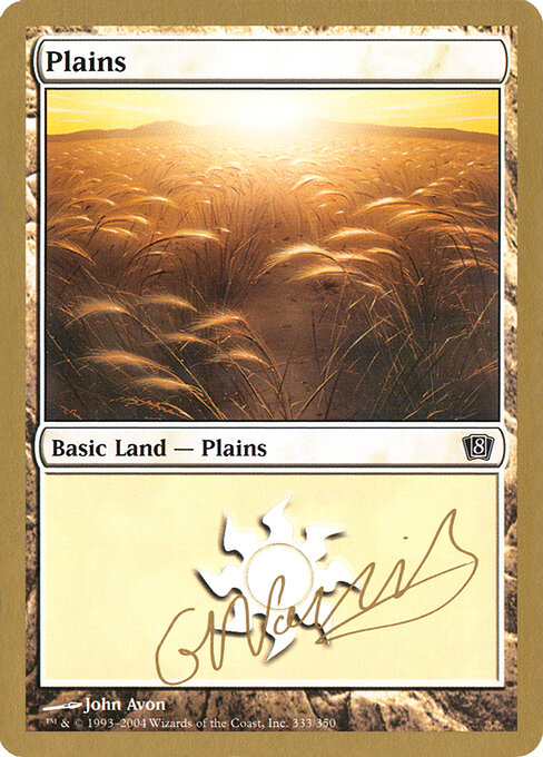 Plains — World Championship Decks 2004 #gn333, art by John Avon