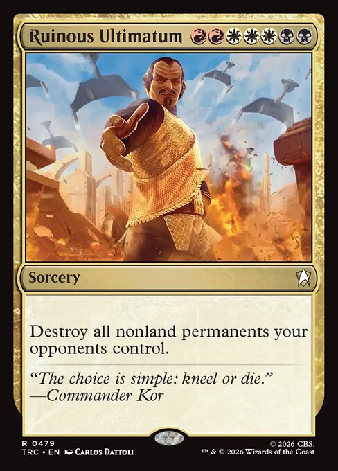 Ruinous Ultimatum