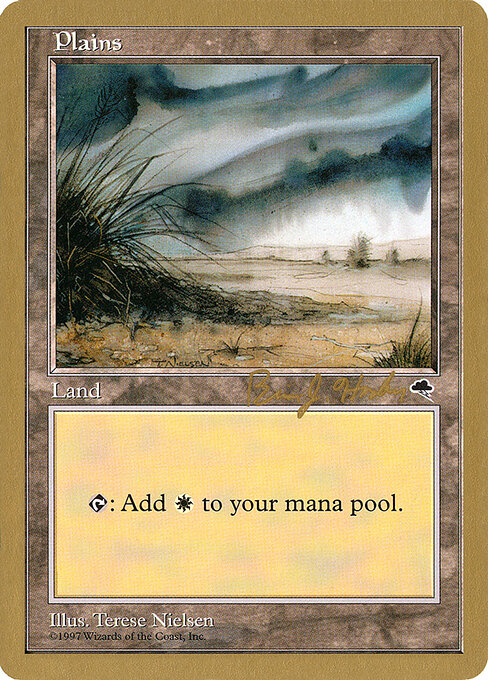 Plains — World Championship Decks 1998 #bh333, art by Terese Nielsen