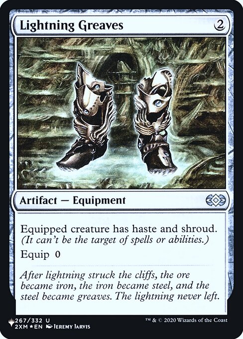 Lightning Greaves — The List #2XM-267, art by Jeremy Jarvis