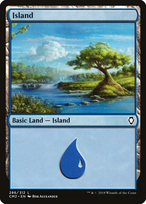 Island — Commander Anthology Volume II #286, art by Rob Alexander