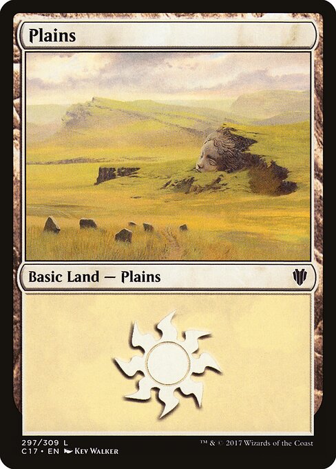 Plains — Commander 2017 #297, art by Kev Walker