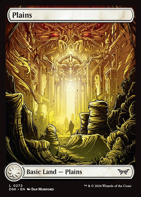 Plains — Duskmourn: House of Horror #272, art by Dan Mumford