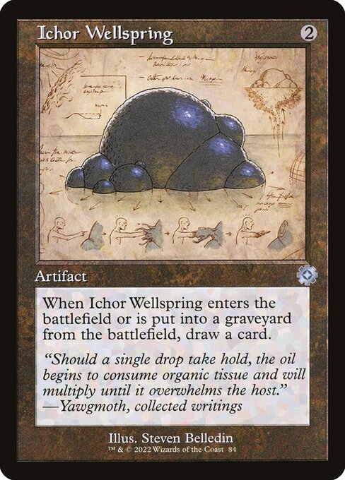 Ichor Wellspring — The Brothers' War Retro Artifacts #84, art by Steven Belledin