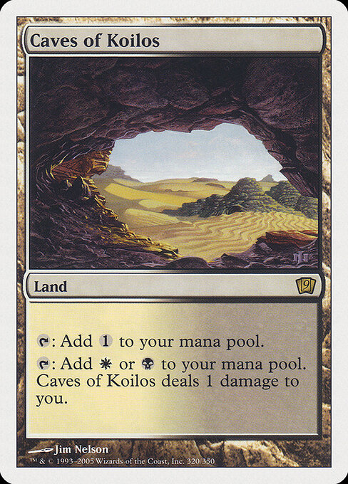 Caves of Koilos — Ninth Edition #320, art by Jim Nelson