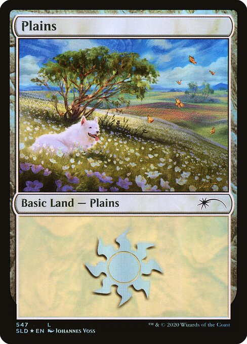 Plains — Secret Lair Drop #547, art by Johannes Voss