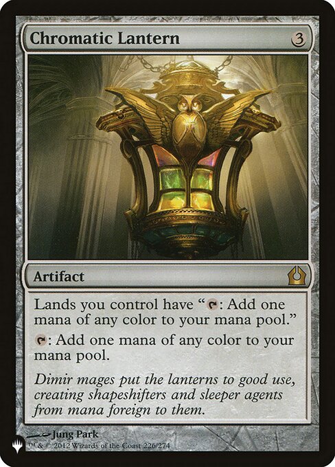 Chromatic Lantern — The List #RTR-226, art by Jung Park