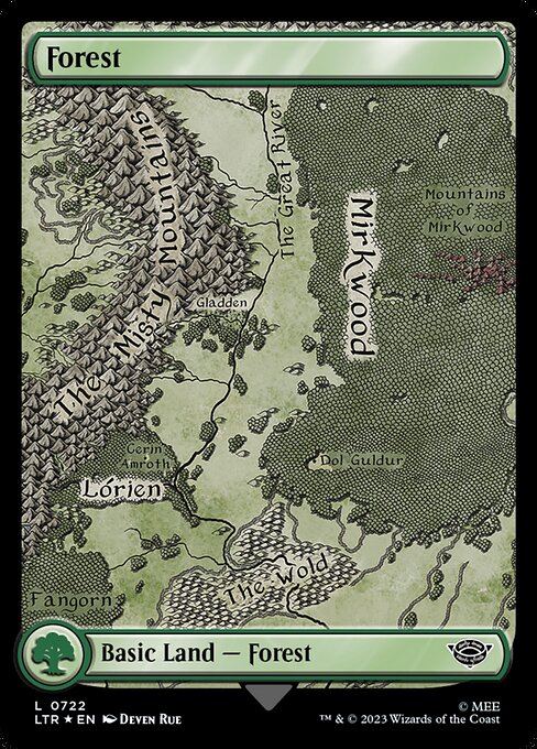 Forest — The Lord of the Rings: Tales of Middle-earth #722, art by Deven Rue