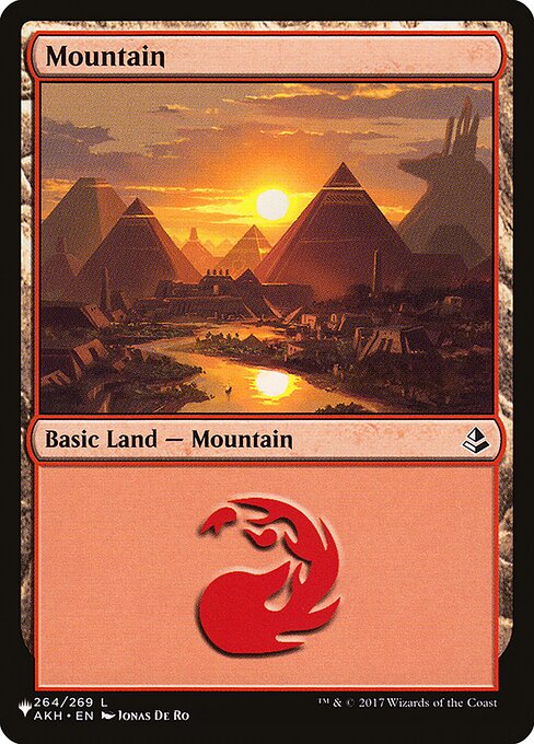 Mountain — The List #AKH-264, art by Jonas De Ro