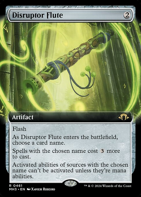 Disruptor Flute — Modern Horizons 3 #461, art by Xavier Ribeiro