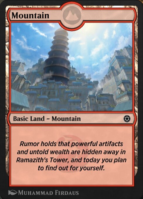 Mountain — Alchemy Horizons: Baldur's Gate #303, art by Muhammad Firdaus