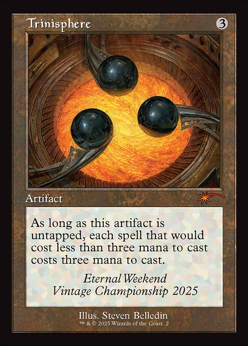 Trinisphere — Eternal Weekend #2025b, art by Steven Belledin