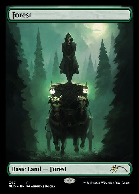 Forest — Secret Lair Drop #363, art by Andreas Rocha