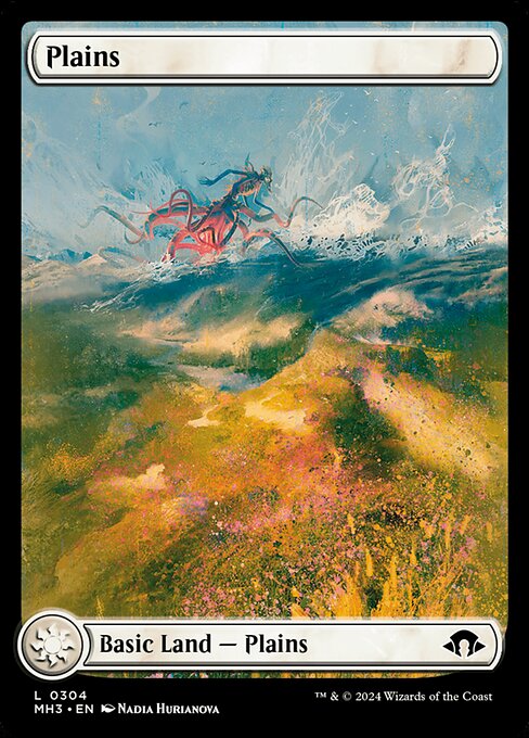 Plains — Modern Horizons 3 #304, art by Nadia Hurianova