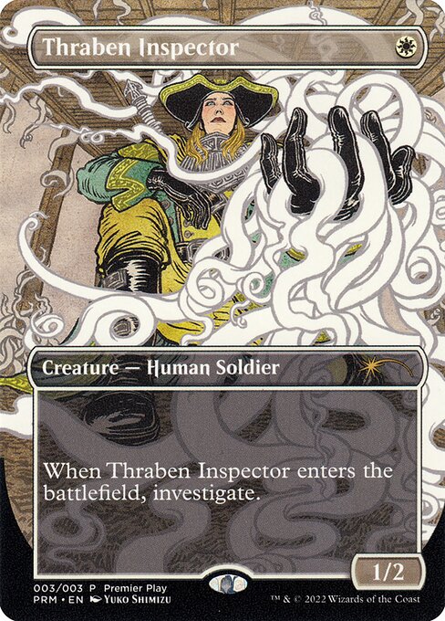 Thraben Inspector — Regional Championship Qualifiers 2022 #3, art by Yuko Shimizu