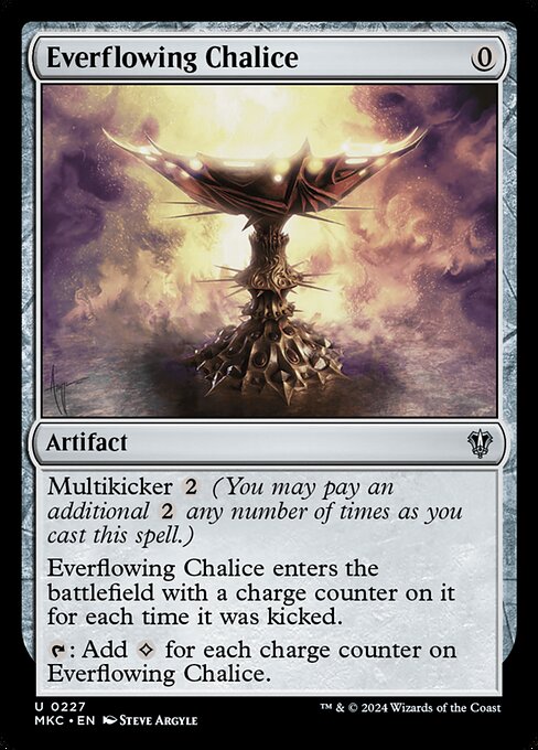 Everflowing Chalice — Murders at Karlov Manor Commander #227, art by Steve Argyle