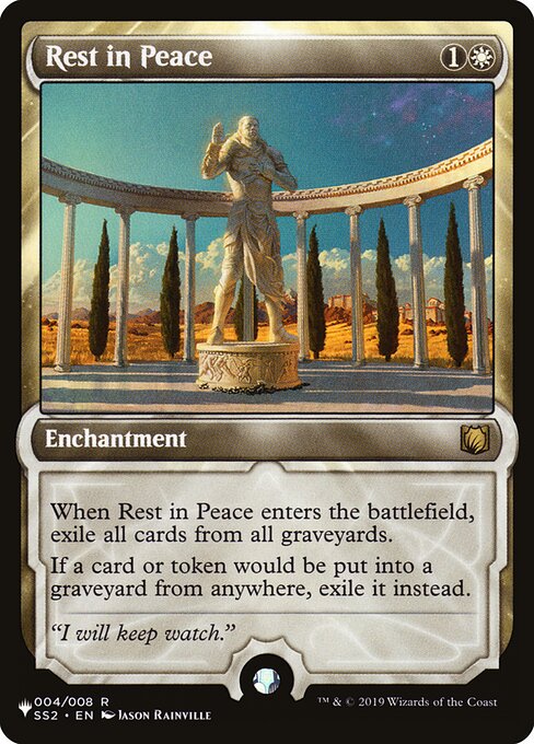Rest in Peace — The List #SS2-4, art by Jason Rainville