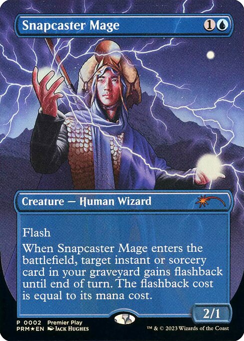 Snapcaster Mage — Regional Championship Qualifiers 2023 #2, art by Jack Hughes