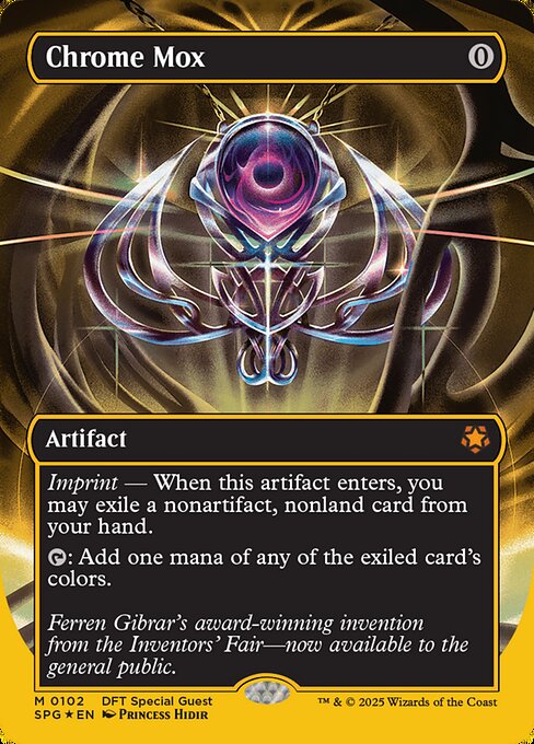 Chrome Mox — Special Guests #102, art by Princess Hidir