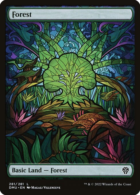 Forest — Dominaria United #281, art by Magali Villeneuve