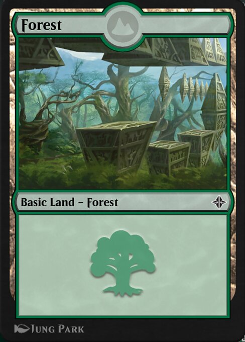 Forest — MTG Arena Promos #225, art by Jung Park