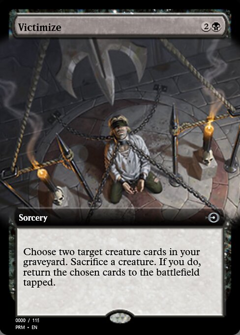Victimize — Magic Online Promos #86094, art by Craig J Spearing