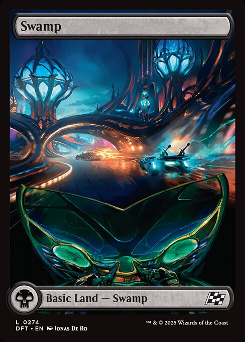 Swamp — Aetherdrift #274, art by Jonas De Ro