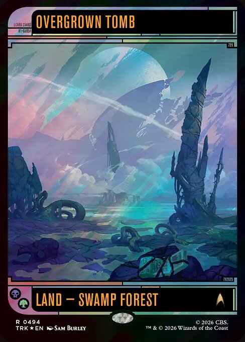 Overgrown Tomb — Star Trek #494, art by Sam Burley