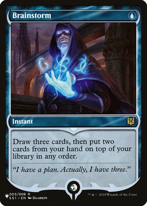 Brainstorm — The List #SS1-3, art by Daarken