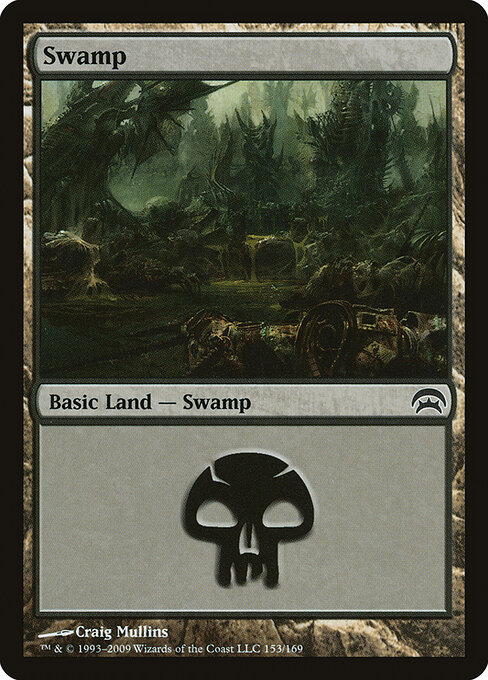 Swamp — Planechase #153, art by Craig Mullins