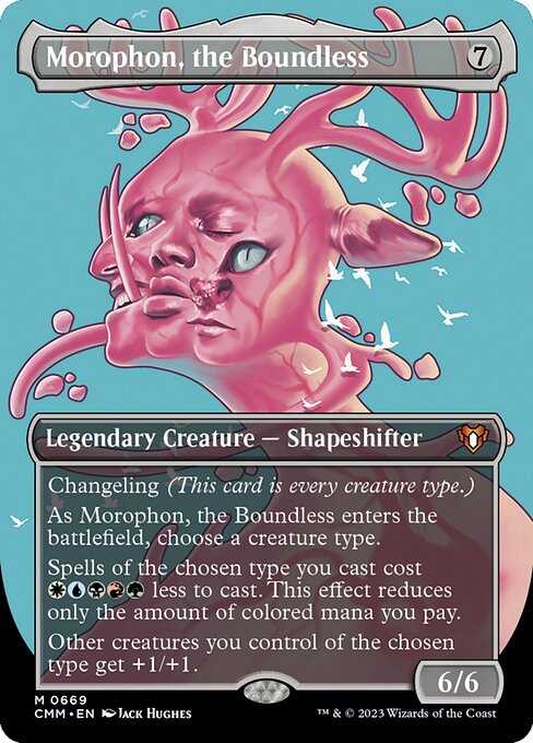 Morophon, the Boundless — Commander Masters #669, art by Jack Hughes