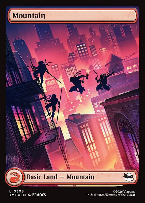 Mountain — Teenage Mutant Ninja Turtles #308, art by BEMOCS