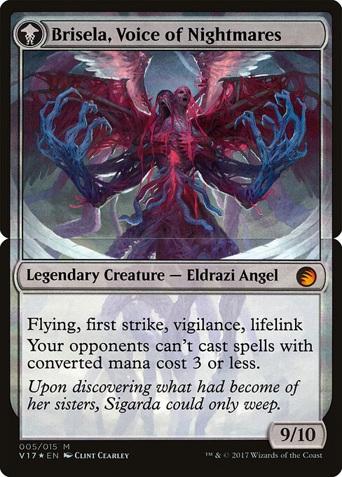 Brisela, Voice of Nightmares — From the Vault: Transform #5b, art by Clint Cearley