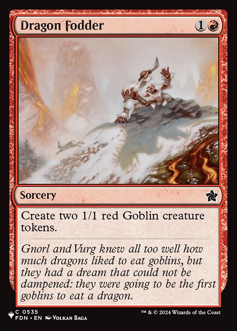 Dragon Fodder