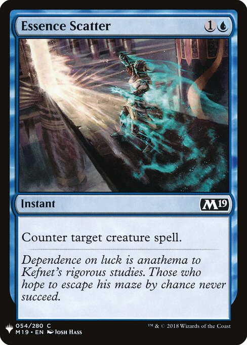 Essence Scatter — The List #M19-54, art by Josh Hass