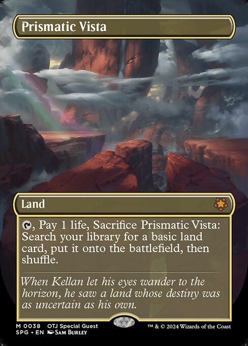 Prismatic Vista — Special Guests #38, art by Sam Burley