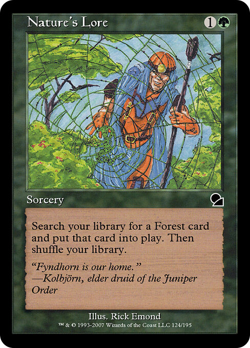 Nature's Lore — Masters Edition #124, art by Rick Emond