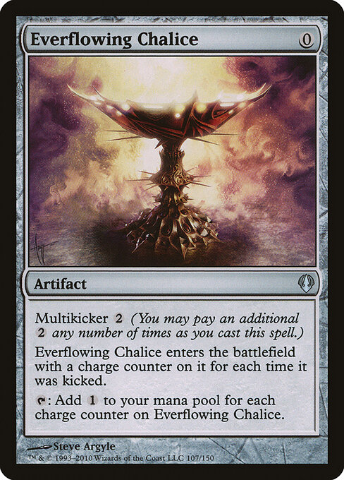 Everflowing Chalice — Archenemy #107, art by Steve Argyle