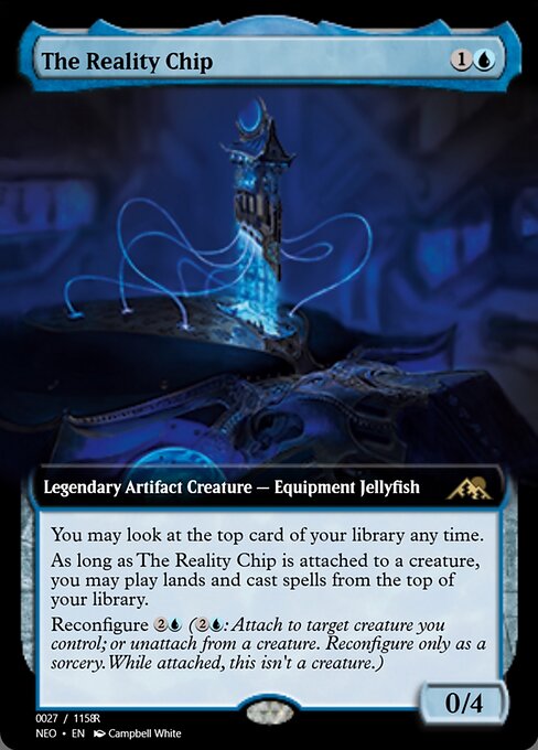 The Reality Chip — Magic Online Promos #97917, art by Campbell White