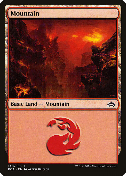 Mountain — Planechase Anthology #148, art by Aleksi Briclot