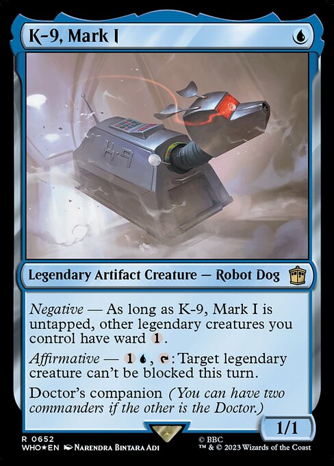 K-9, Mark I — Doctor Who #652, art by Narendra Bintara Adi