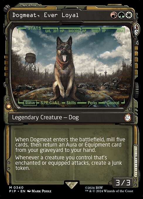 Dogmeat, Ever Loyal — Fallout #340, art by Mark Poole