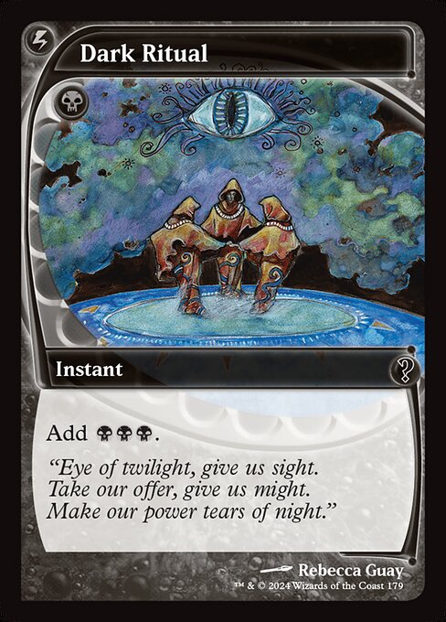 Dark Ritual — Mystery Booster 2 #179, art by Rebecca Guay
