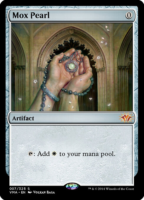 Mox Pearl — Vintage Masters #7, art by Volkan Baǵa